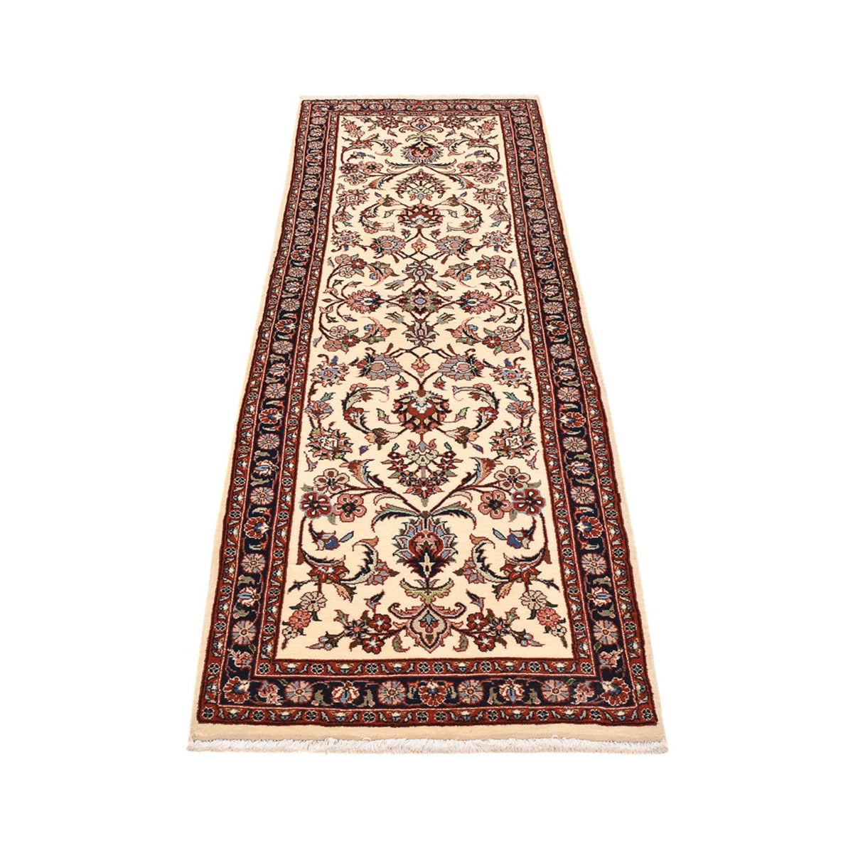 Tapis de couloir Tapis persan - Classique - 215 x 80 cm - crème