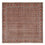 Tapis persan - Bidjar carré  - 204 x 203 cm - rouille