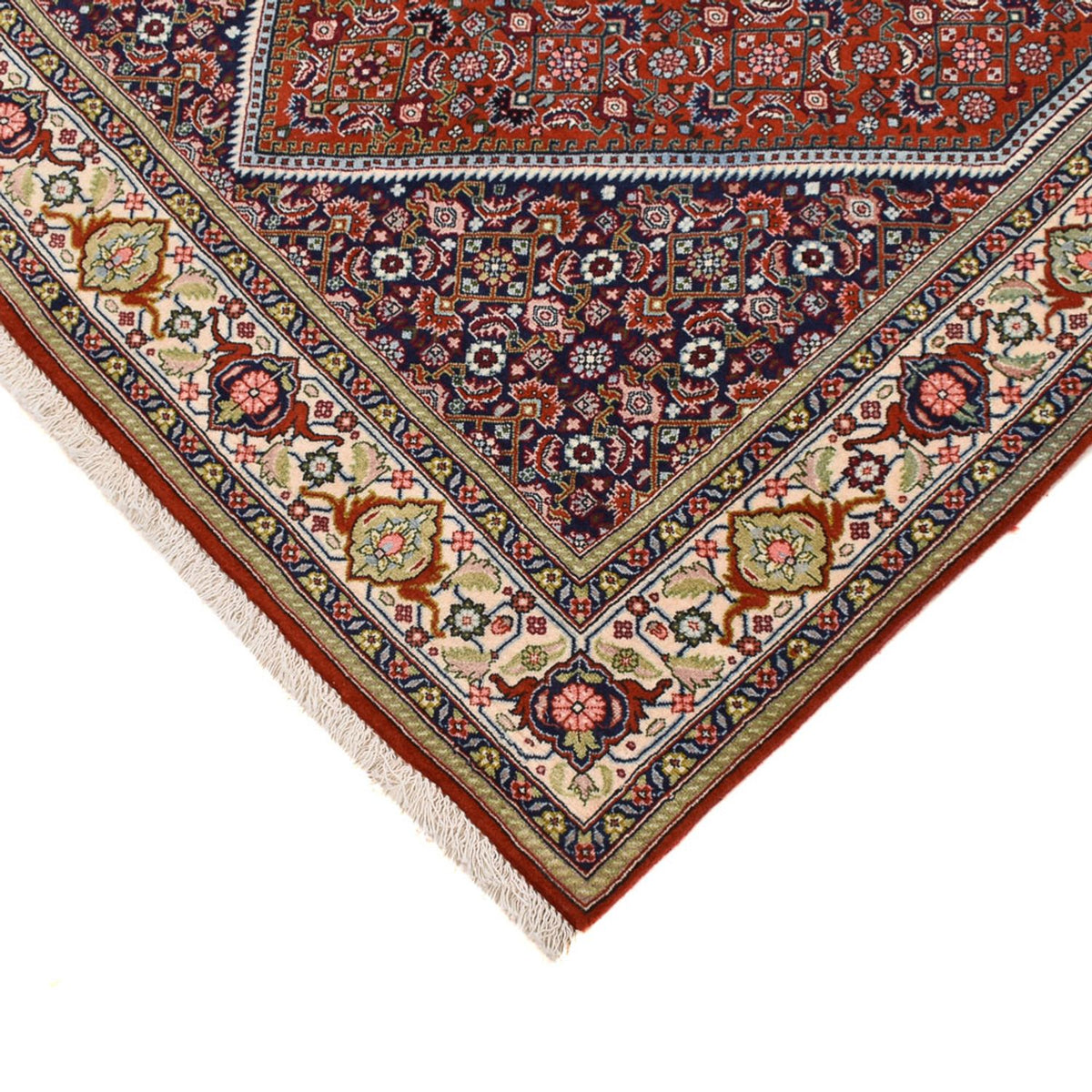 Tapis persan - Bidjar - 203 x 135 cm - rouille