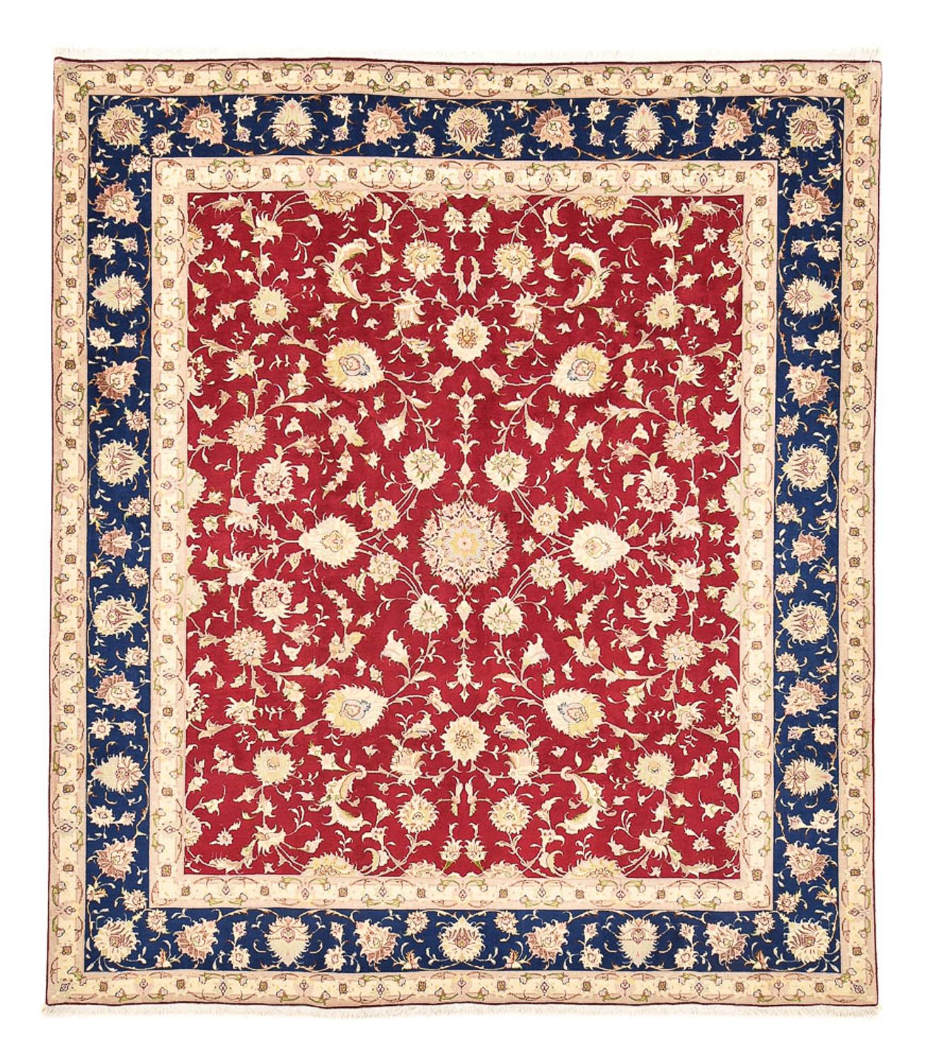 Tapis persan - Tabriz - Royal - 290 x 253 cm - rouge