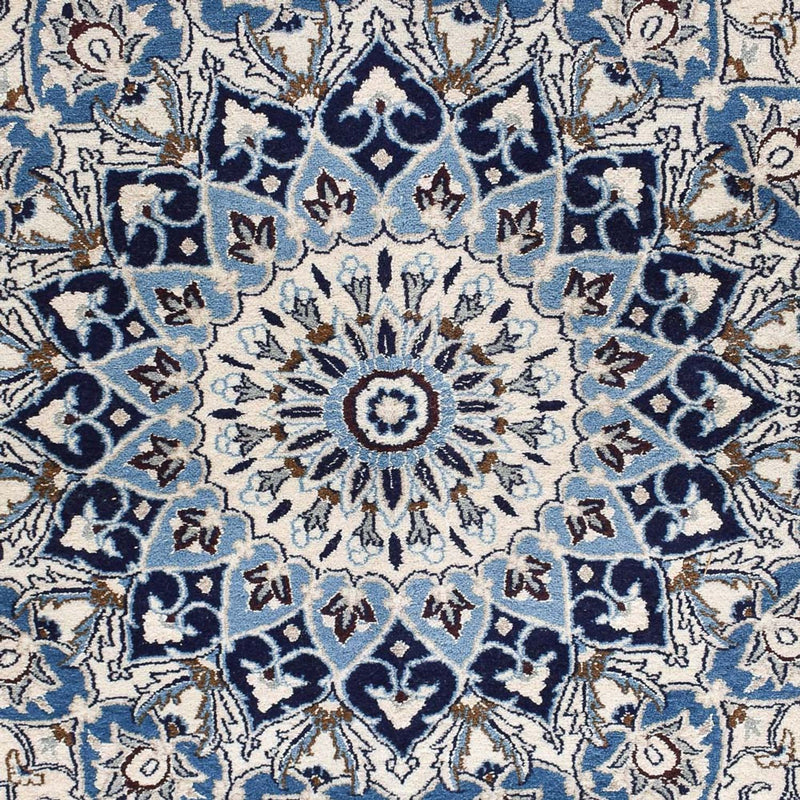 Tapis persan - Nain - Royal - 404 x 390 cm - crème
