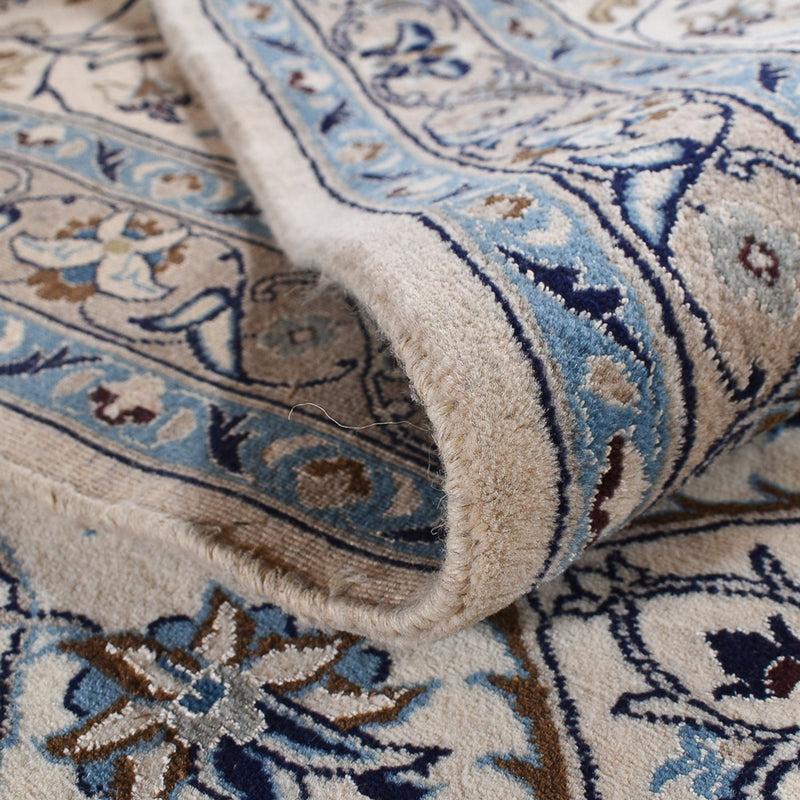 Tapis persan - Nain - Royal - 404 x 390 cm - crème