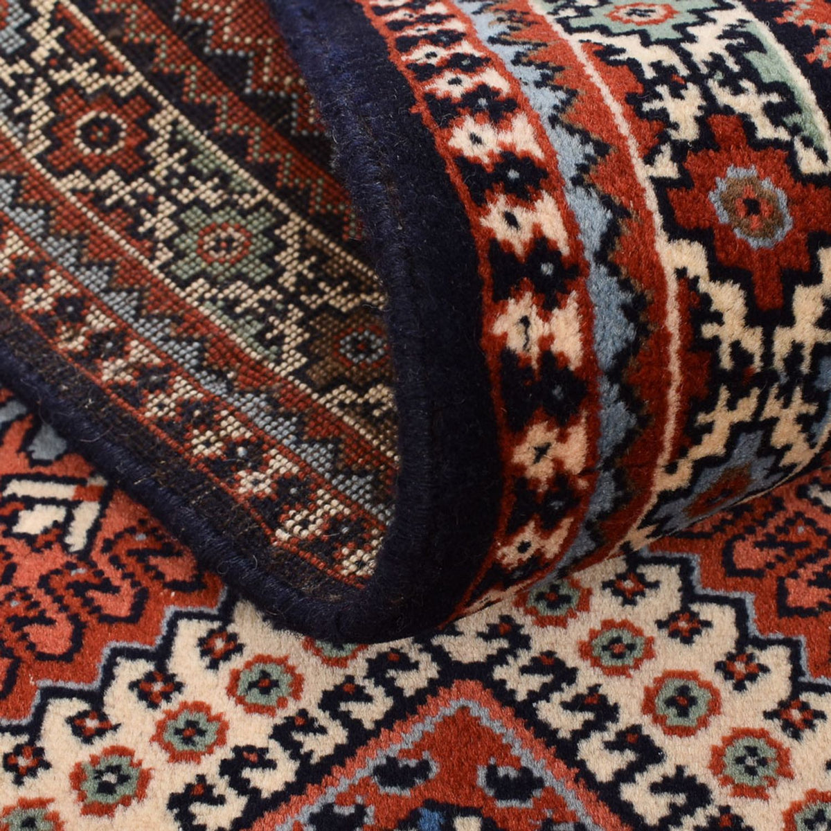 Tapis de couloir Tapis persan - Nomadic - 407 x 74 cm - rouge clair