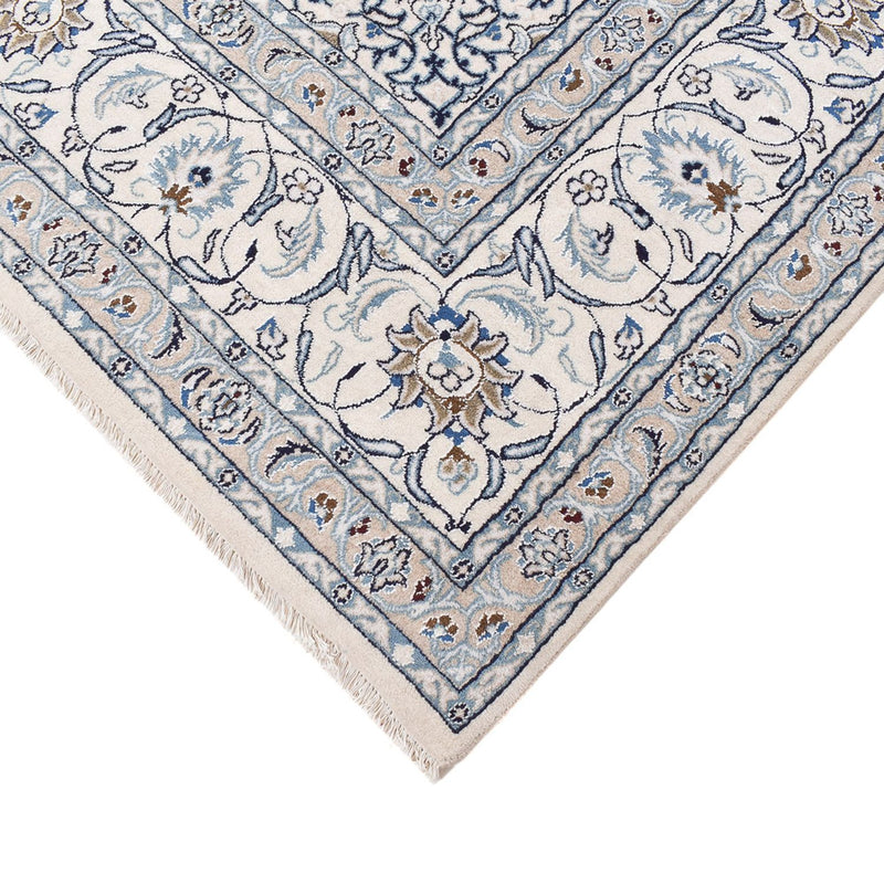 Tapis persan - Nain - 410 x 294 cm - bleu foncé