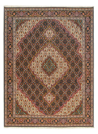 Tapis persan - Tabriz - Royal - 201 x 150 cm - marron
