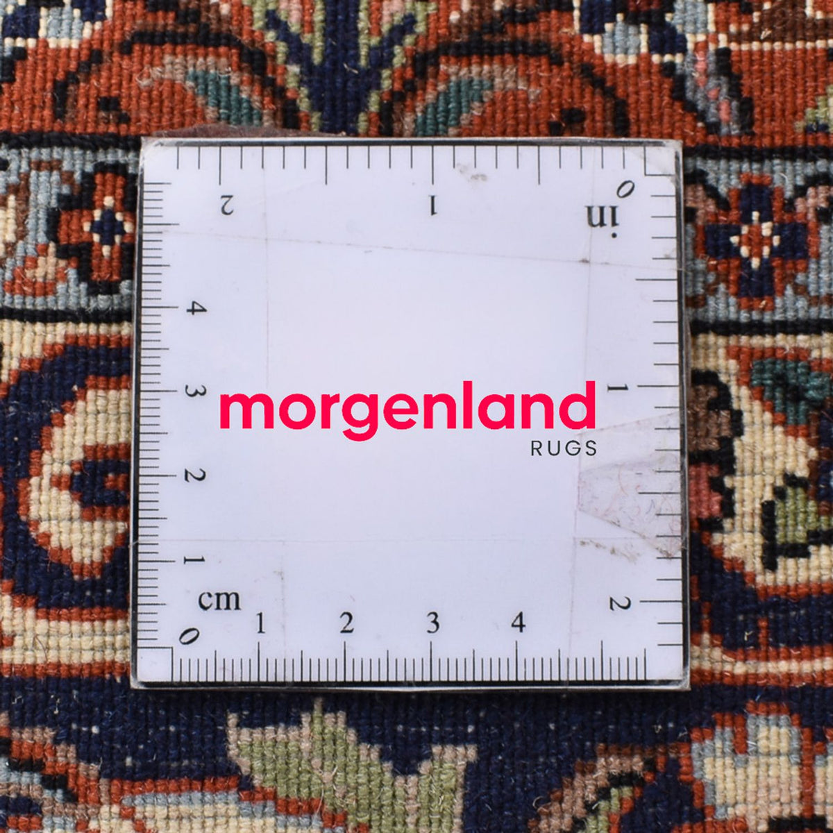 Tapis persan - Bidjar - 297 x 202 cm - rouge clair