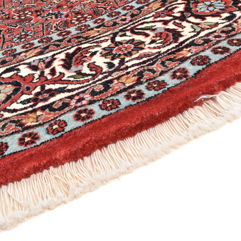 Tapis persan - Bidjar ronde  - 150 x 150 cm - rouge foncé