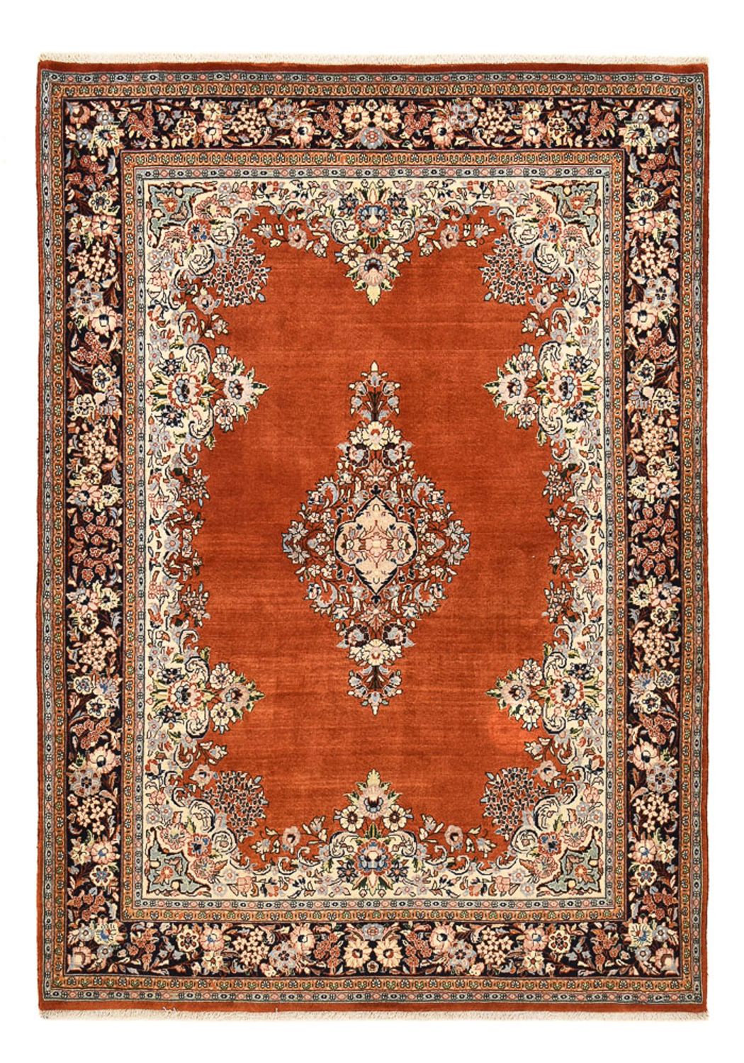 Tapis persan - Classique - 250 x 178 cm - rouge