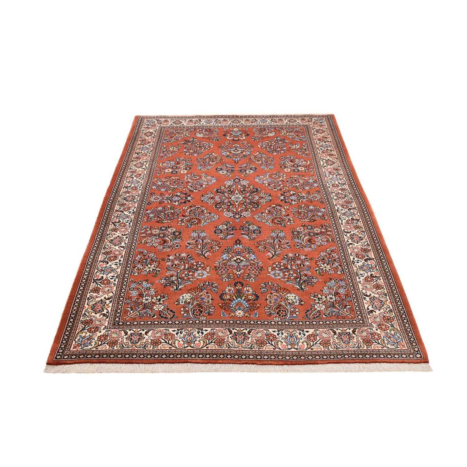 Tapis persan - Classique - 243 x 165 cm - rouge