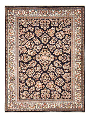 Tapis persan - Classique - 239 x 174 cm - bleu foncé