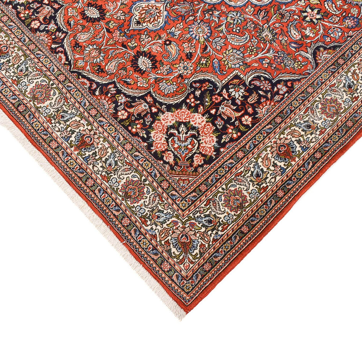 Tapis persan - Nomadic - 231 x 155 cm - rouge
