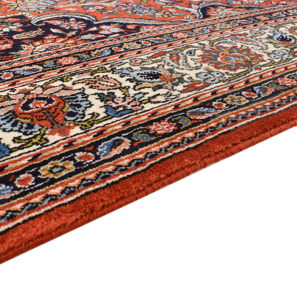 Tapis persan - Nomadic - 231 x 155 cm - rouge