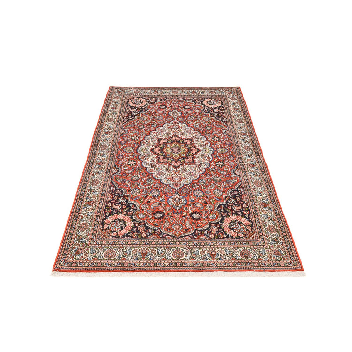 Tapis persan - Nomadic - 231 x 155 cm - rouge