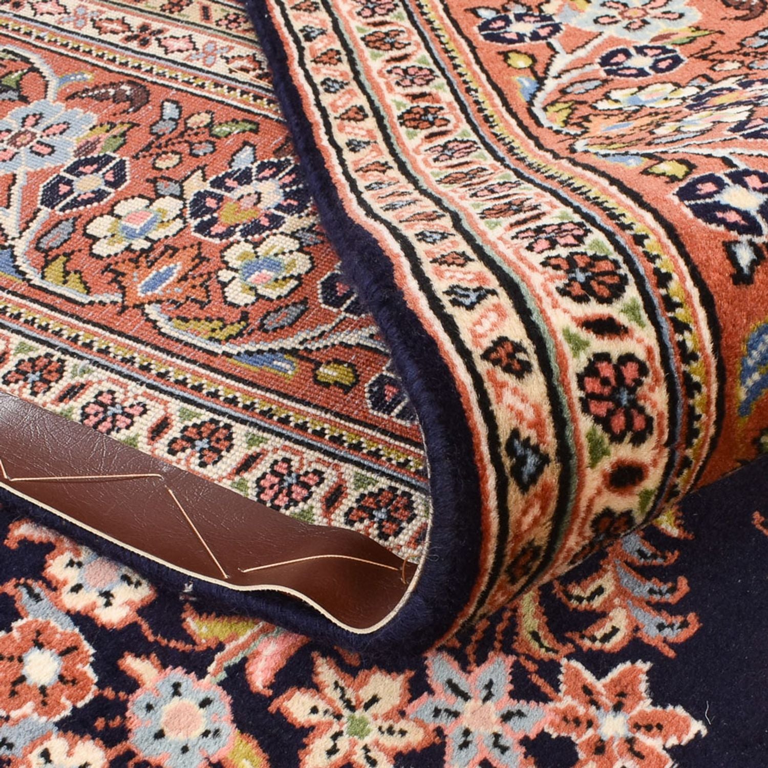 Tapis persan - Classique - 237 x 177 cm - bleu foncé