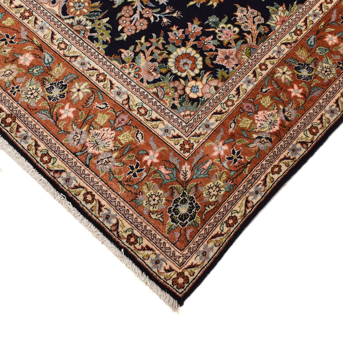 Tapis persan - Classique - 240 x 175 cm - bleu foncé