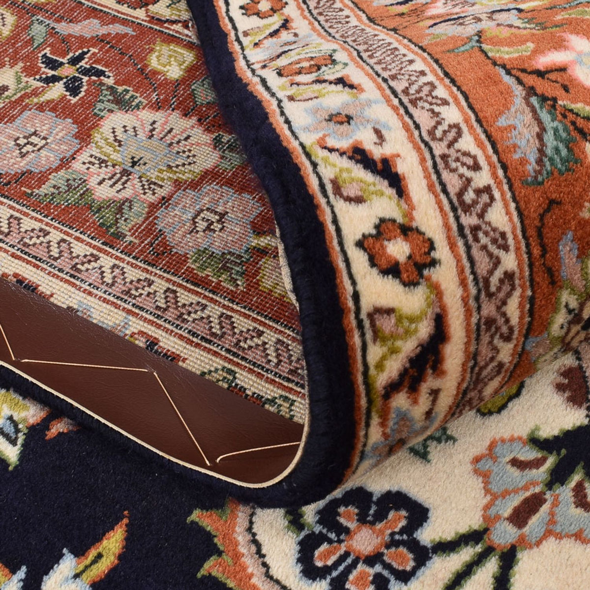 Tapis persan - Classique - 240 x 175 cm - bleu foncé