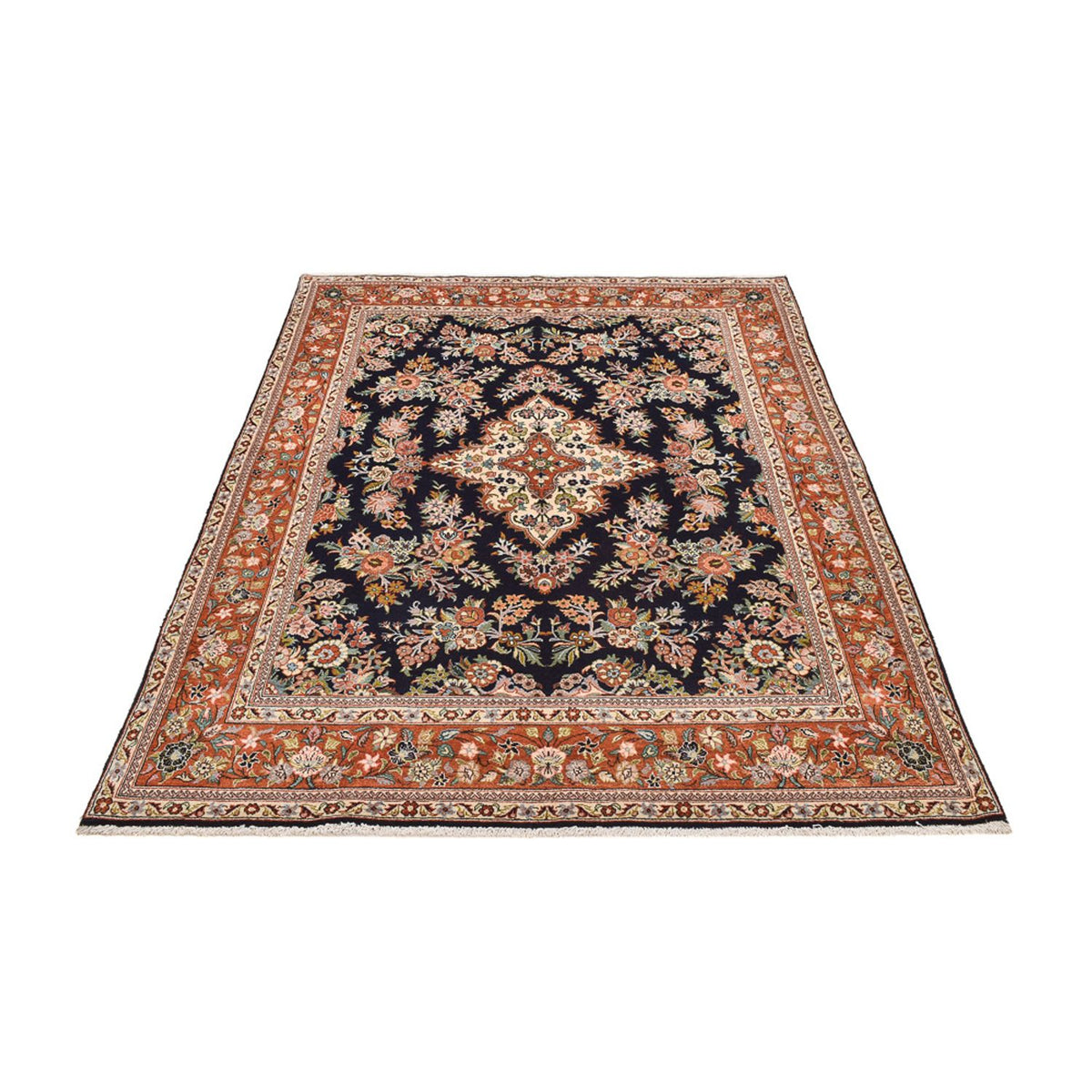 Tapis persan - Classique - 240 x 175 cm - bleu foncé