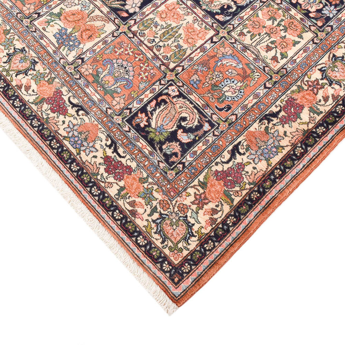 Tapis persan - Nomadic - 221 x 153 cm - multicolore