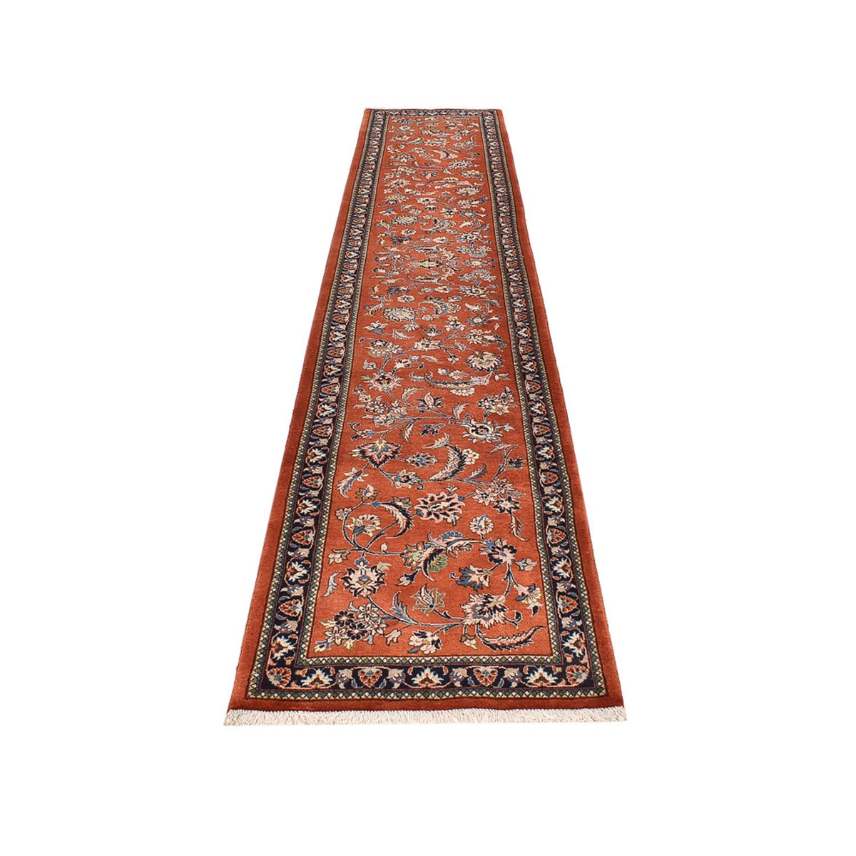 Tapis de couloir Tapis persan - Classique - 395 x 74 cm - orange