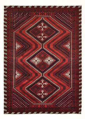 Tapis persan - Royal - 314 x 215 cm - rouge bordeaux