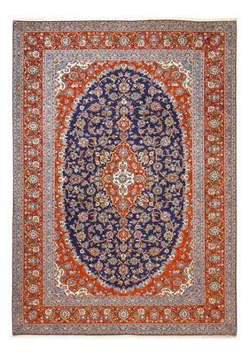 Tapis persan - Keshan - 350 x 255 cm - bleu foncé