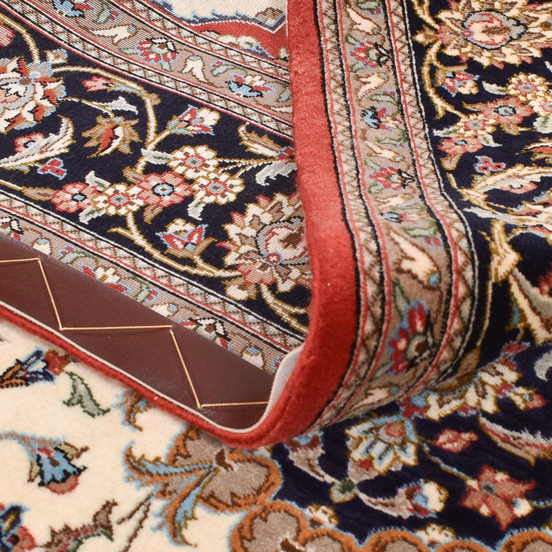Tapis persan - Ghom - Royal - 207 x 134 cm - multicolore