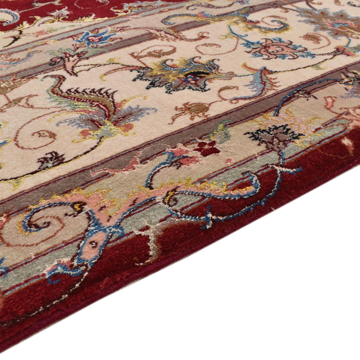 Tapis persan - Tabriz - Royal - 305 x 198 cm - rouge