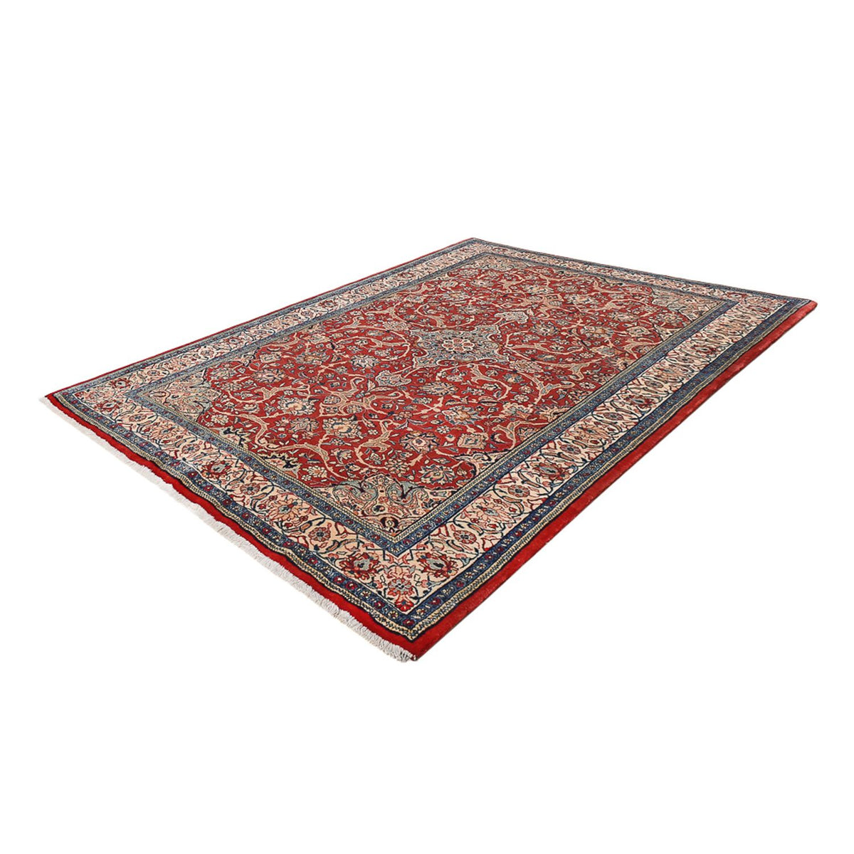 Tapis persan - Classique - 205 x 135 cm - rouge