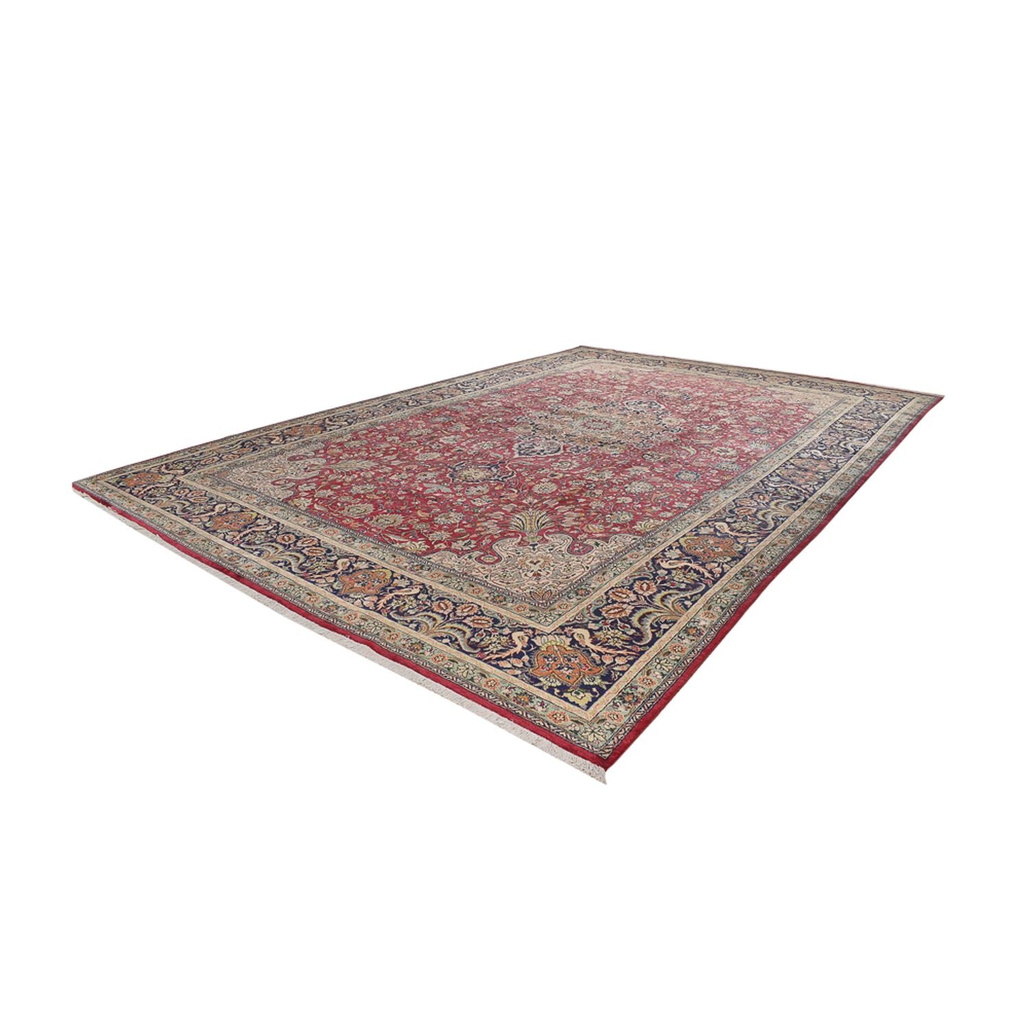 Tapis persan - Tabriz - Royal - 508 x 343 cm - rouge