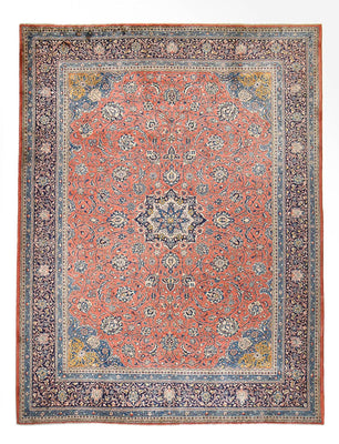 Tapis persan - Classique - Royal - 383 x 289 cm - rouge