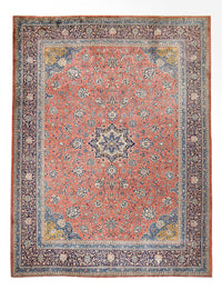 Tapis persan - Classique - Royal - 383 x 289 cm - rouge