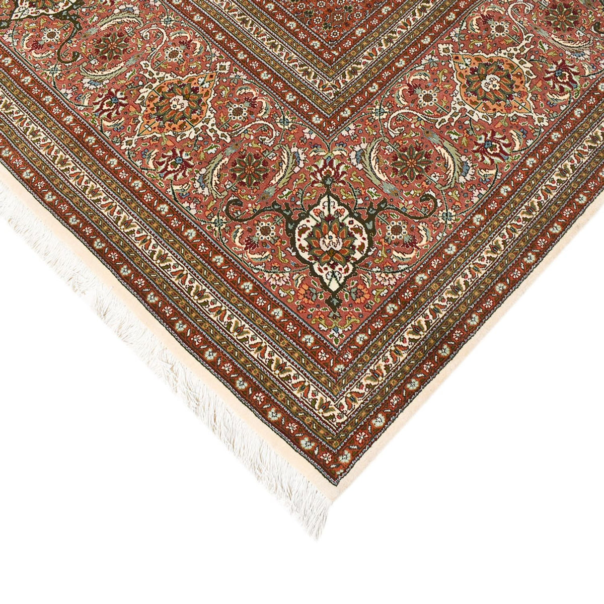Tapis persan - Tabriz - Royal - 500 x 356 cm - beige foncé