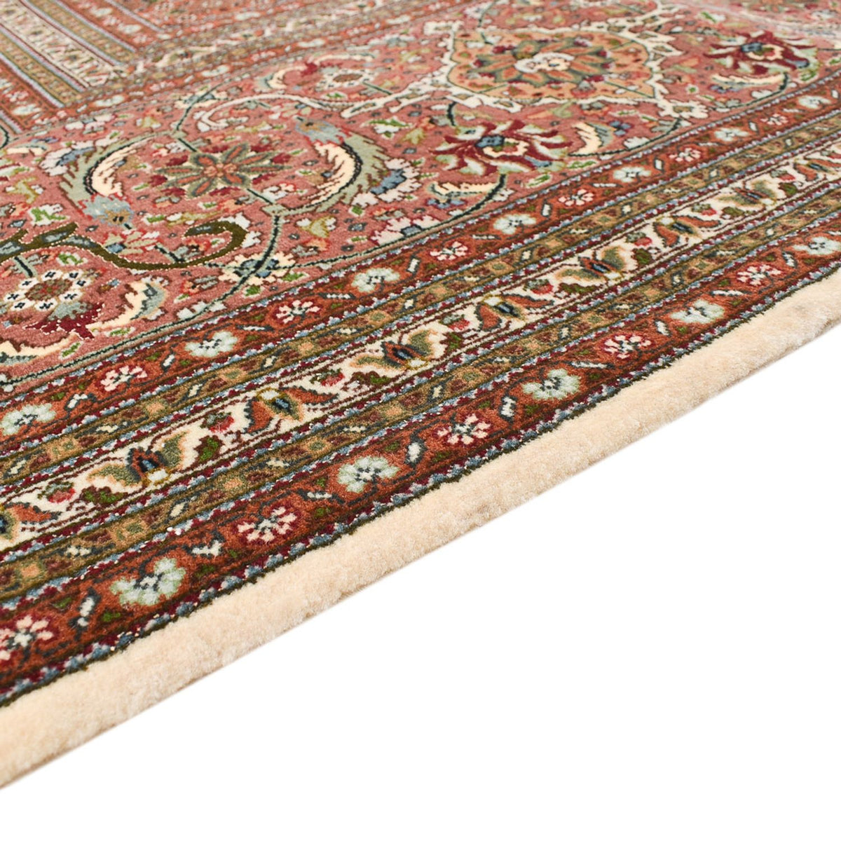 Tapis persan - Tabriz - Royal - 500 x 356 cm - beige foncé