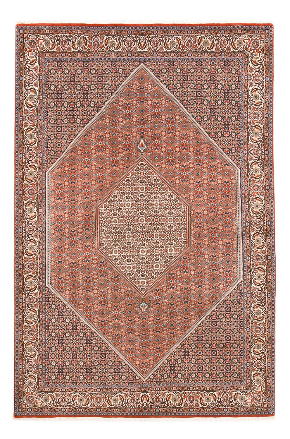 Tapis persan - Bidjar - 315 x 214 cm - rouille