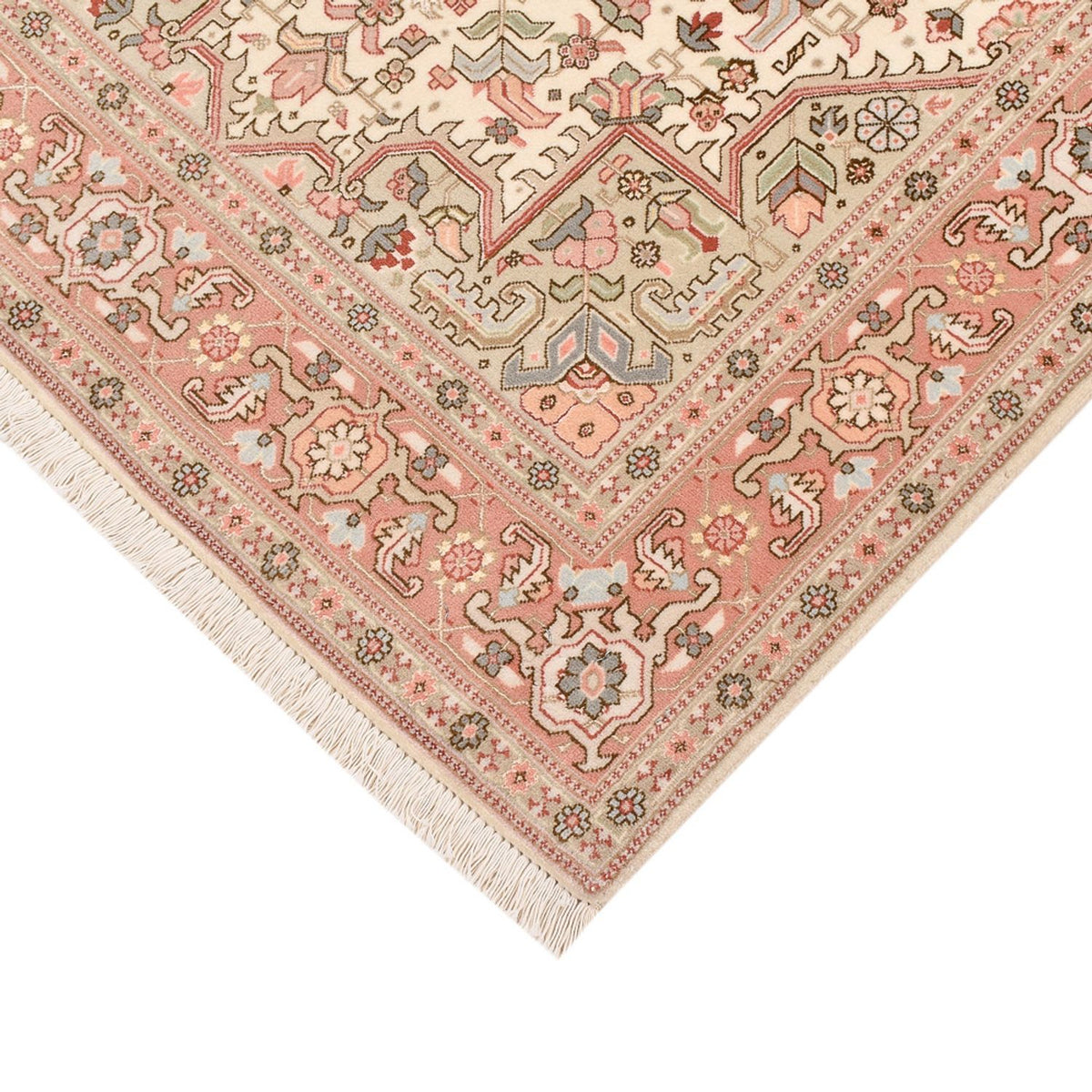 Tapis persan - Tabriz - Royal - 159 x 102 cm - rouge clair