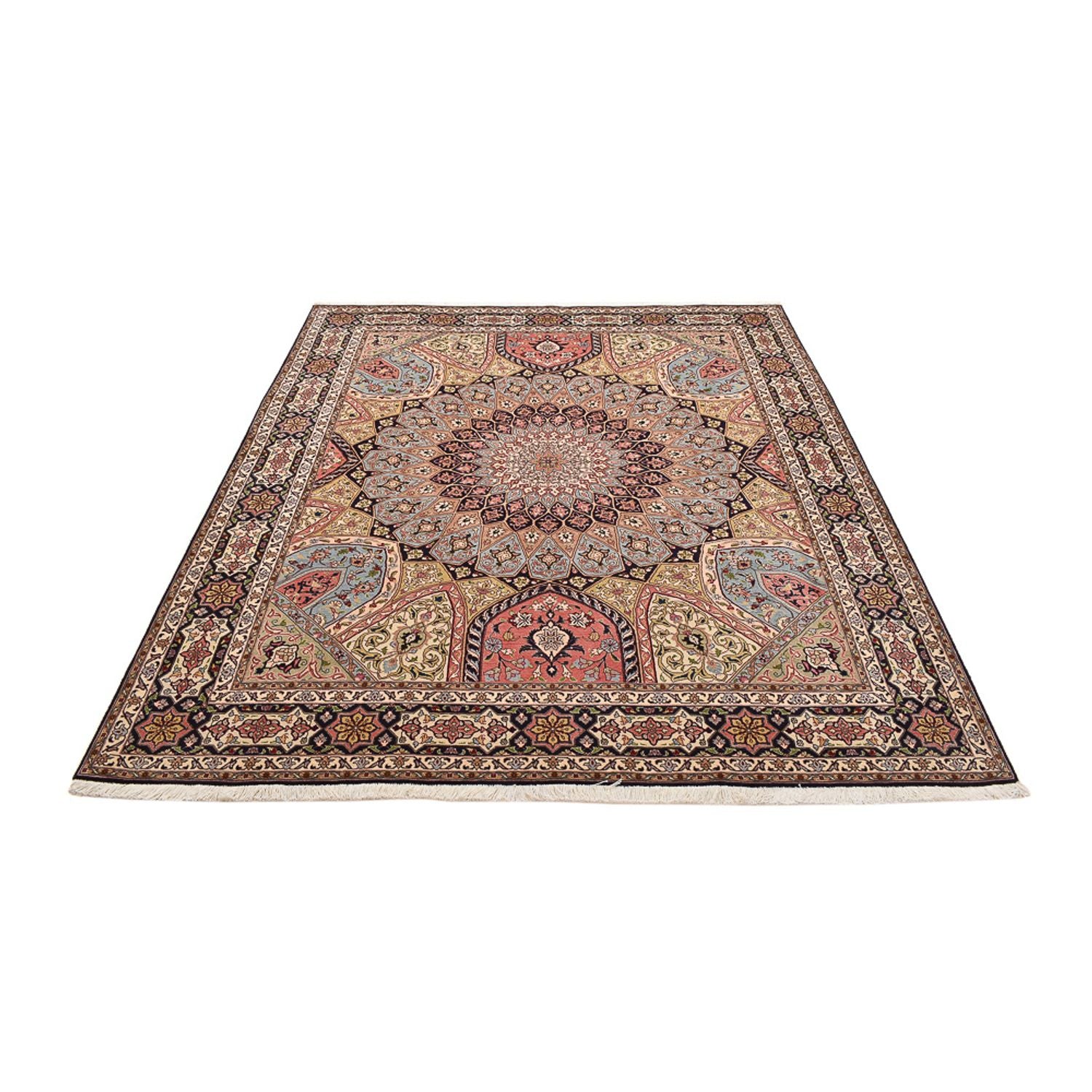 Tapis persan - Tabriz - Royal - 250 x 204 cm - multicolore