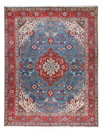 Tapis persan - Tabriz - Royal - 400 x 312 cm - bleu