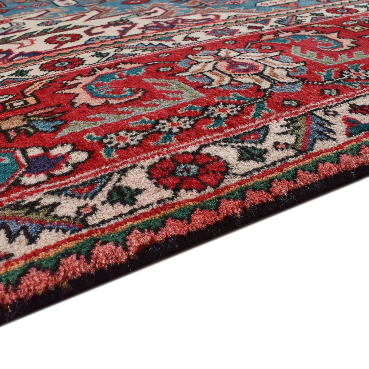 Tapis persan - Tabriz - Royal - 400 x 312 cm - bleu