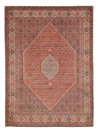 Tapis persan - Bidjar - 400 x 292 cm - rouge bordeaux