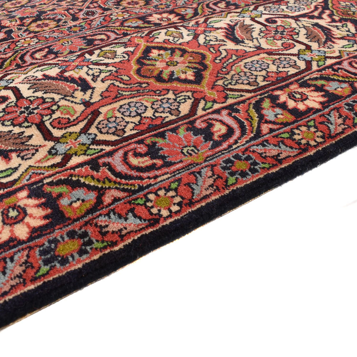 Tapis persan - Bidjar - 400 x 292 cm - rouge bordeaux