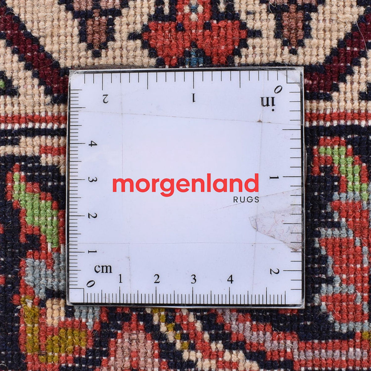 Tapis persan - Bidjar - 400 x 292 cm - rouge bordeaux