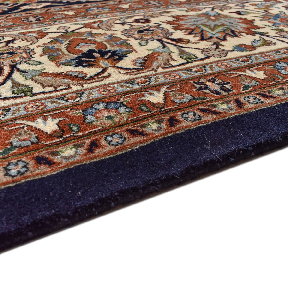 Tapis persan - Classique - Royal - 388 x 300 cm - bleu foncé