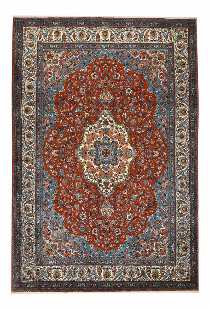 Tapis persan - Nomadic - 302 x 207 cm - rouge