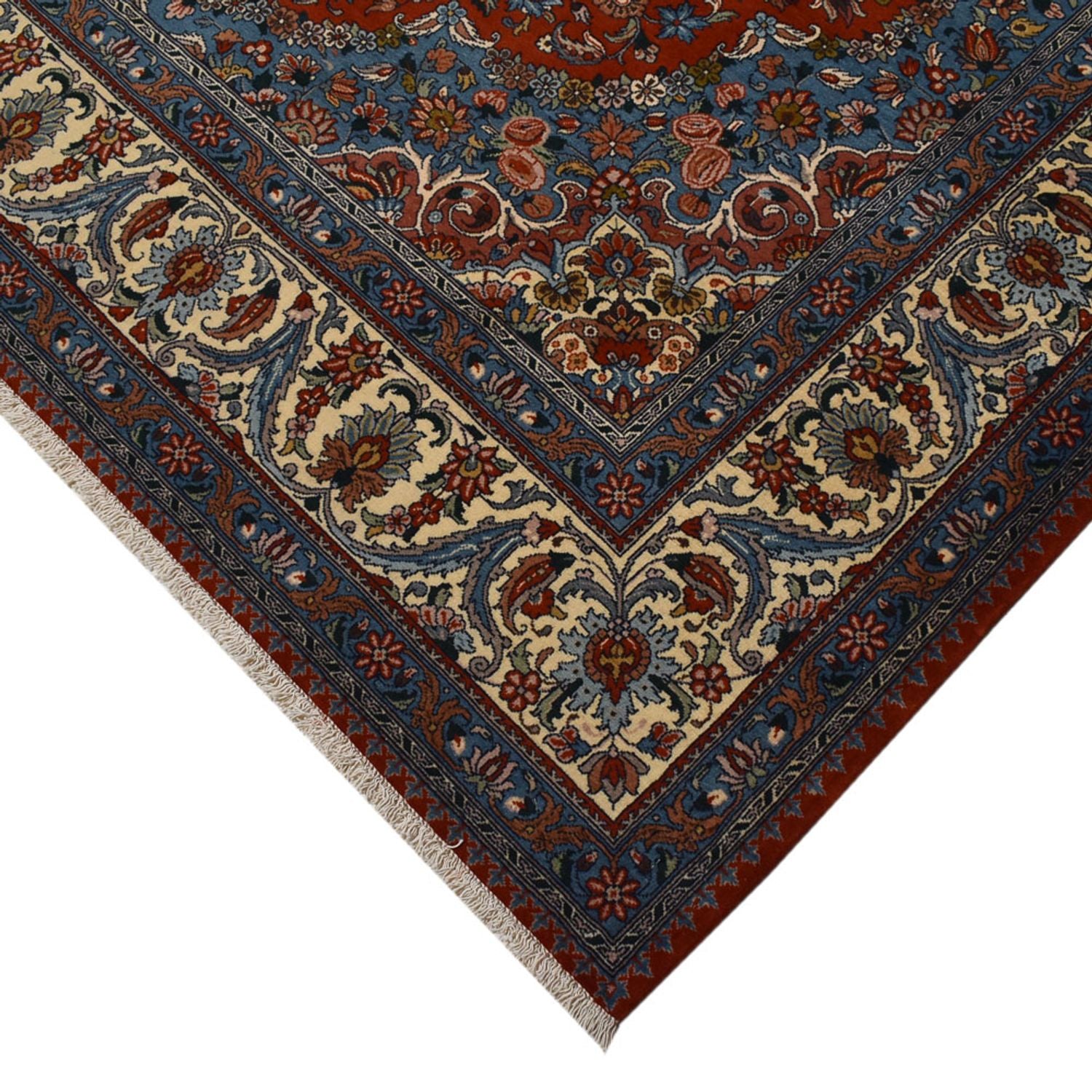 Tapis persan - Nomadic - 302 x 207 cm - rouge