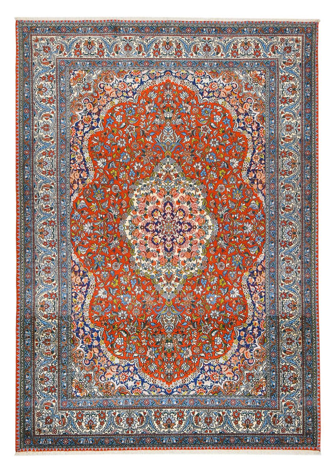 Tapis persan - Nomadic - 286 x 203 cm - rouge