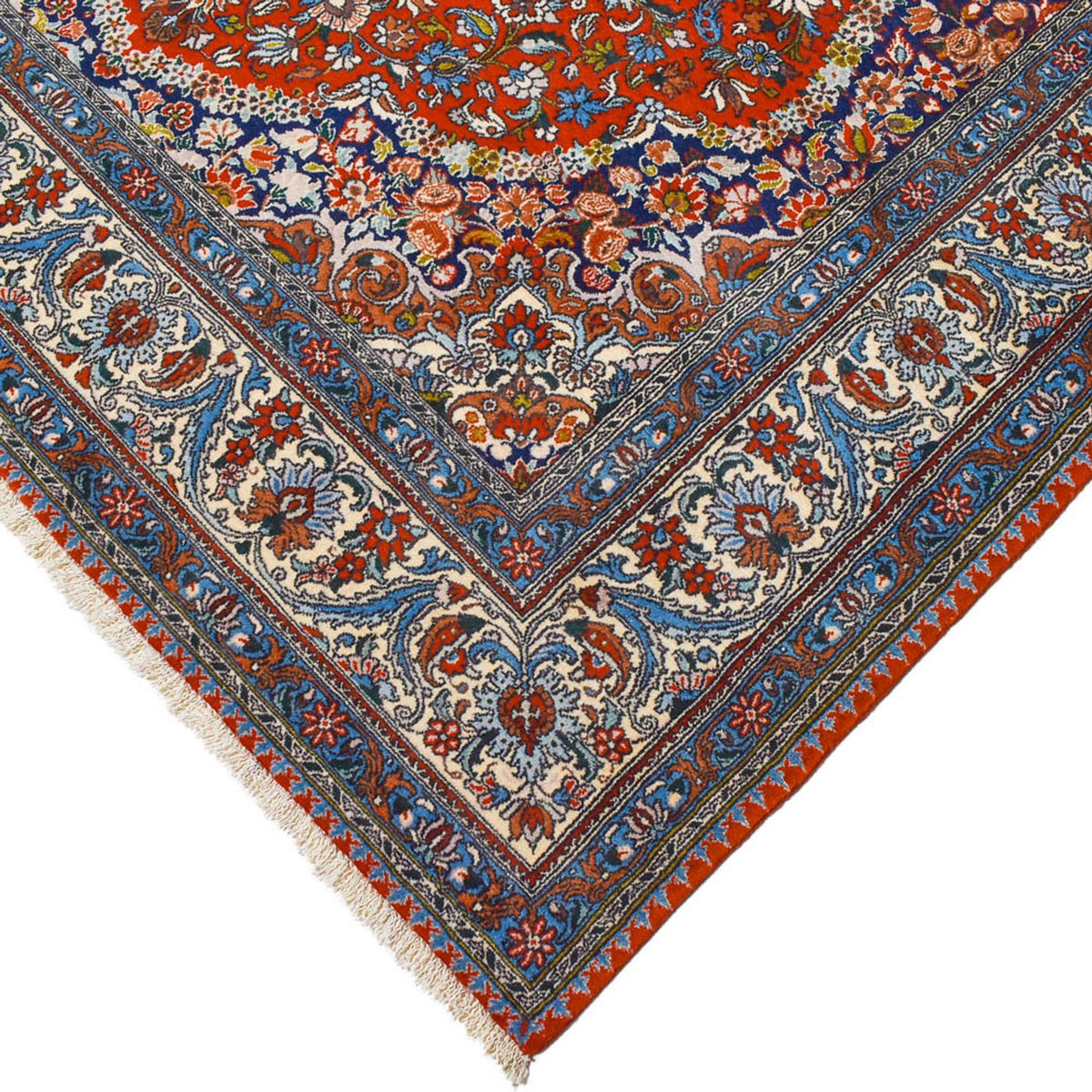 Tapis persan - Nomadic - 286 x 203 cm - rouge