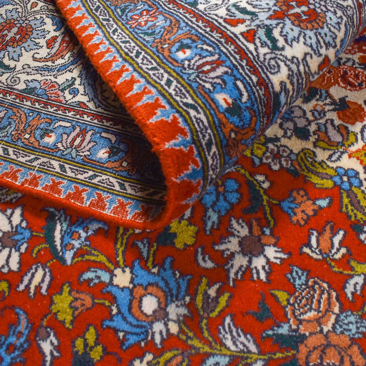 Tapis persan - Nomadic - 286 x 203 cm - rouge