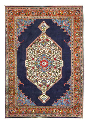 Tapis persan - Nomadic - 285 x 202 cm - bleu foncé