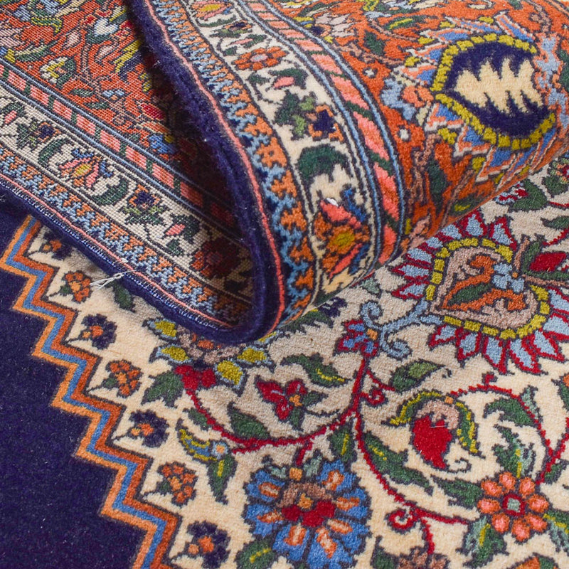 Tapis persan - Nomadic - 285 x 202 cm - bleu foncé