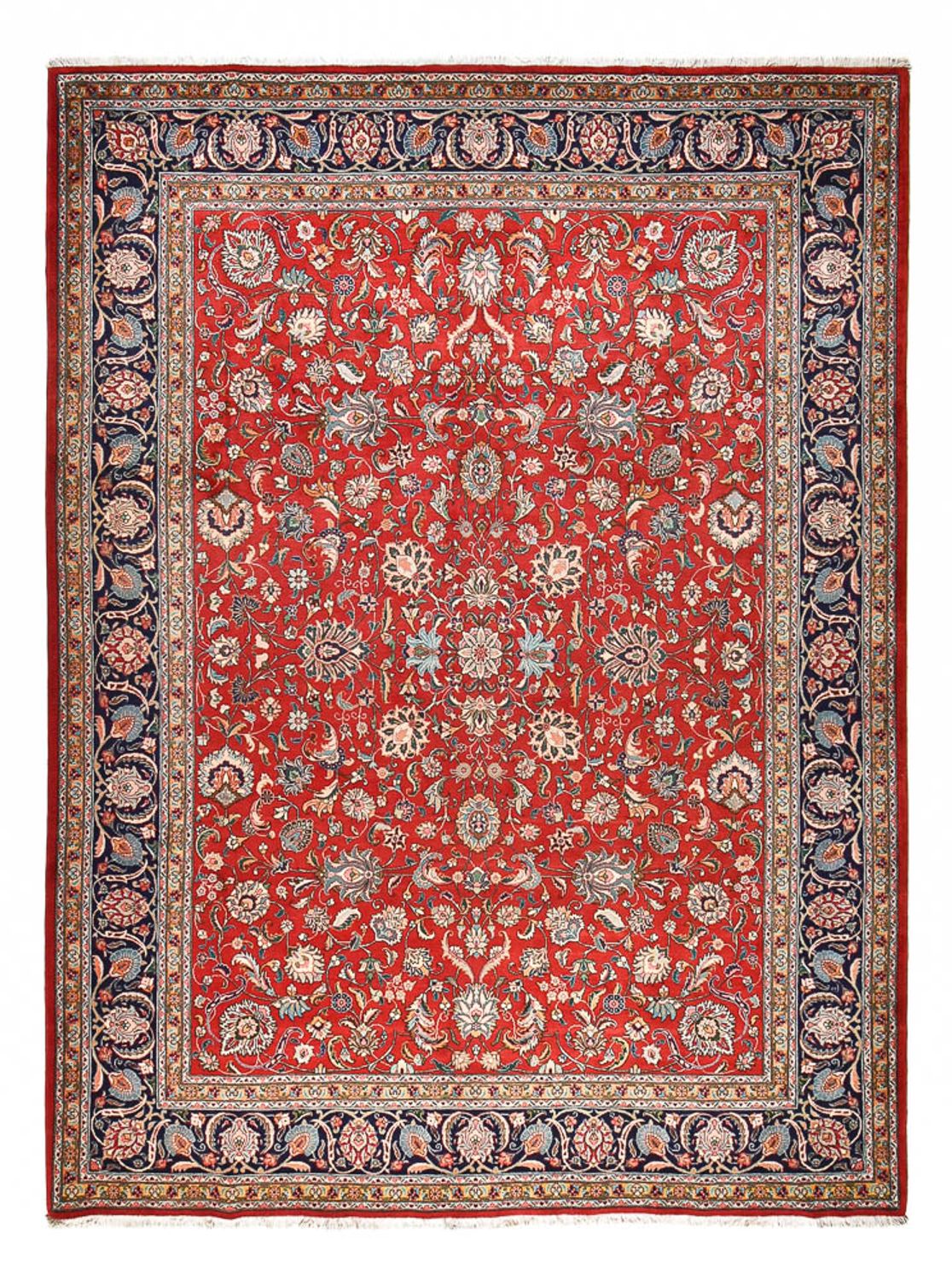 Tapis persan - Tabriz - Royal - 382 x 301 cm - rouge